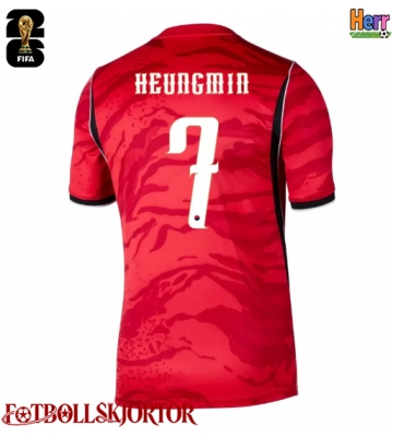 Korea Son Heung-min #7 Hemmatröja VM 2026 Kortärmad